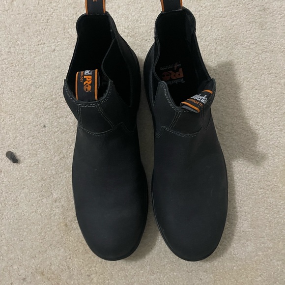 Timberland Black Leather Men's Boots - Picture 1 of 6